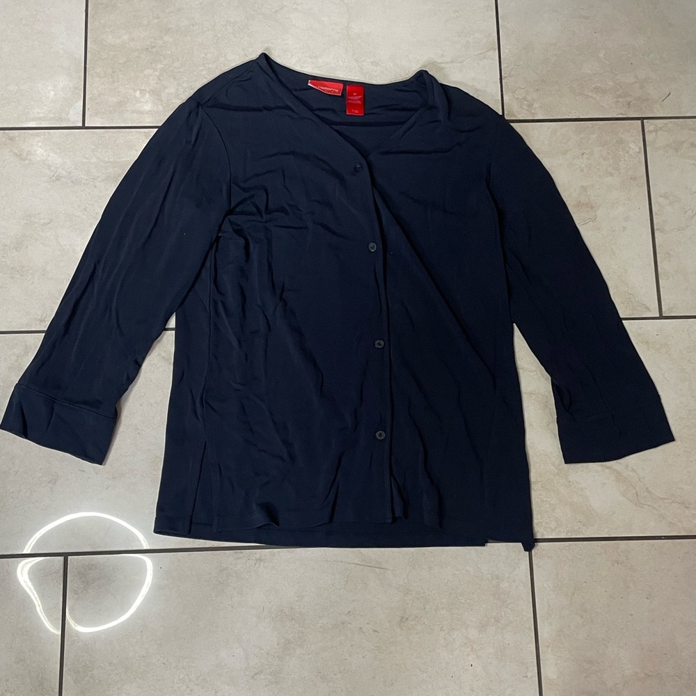 Liz  Claiborne Long Sleeve & Pants Set - Rayon Blend, Size M